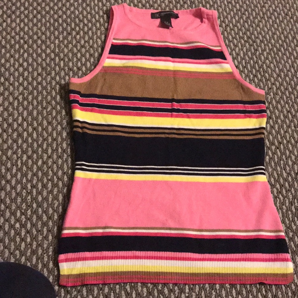 Inc tank top, nice colors